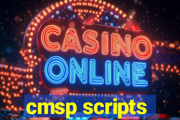 cmsp scripts